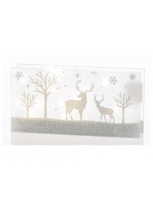 The Grange Collection Starry Deer Design LED 12x24cm