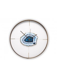 The Grange Collection Wall Clock with Agate Centre