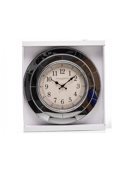 The Grange Collection Mirrored Wall Clock