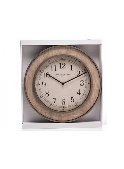 The Grange Collection Metal Effect Wall Clock