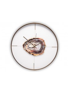 The Grange Collection Wall Clock with Agate Centre
