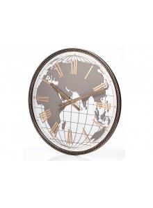 The Grange Collection World Map Clock 22"