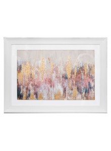 Stonewall Gallery Framed Textured Floral Picture 115x84x34cm