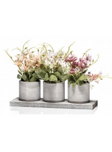 The Grange Collection Set of 3 Artificial Flowers 23cm