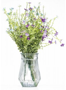 The Grange Collection Artificial Flower Arrangement in Glass Jar 42cm