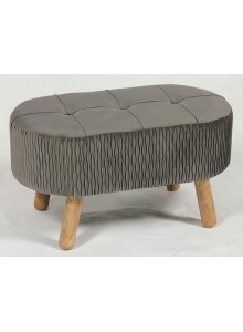 The Grange Collection Grey Foot Stool