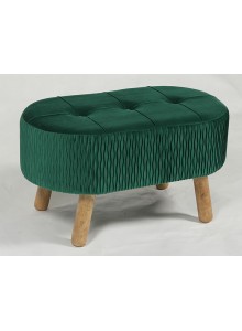 The Grange Collection Green Foot Stool
