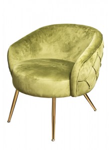 The Grange Interiors Green Chair - 70x77x73cm