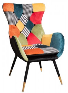 The Grange Interiors Patchwork Chair 66x77x102cm