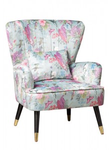 The Grange Collection Floral Armchair 78x75x94cm
